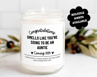 Pregnancy Announcement Gift for Aunt, You are Going To Be an Auntie, Pregnancy Announcement, Baby Reveal, Baby Announcement Gift for Auntie