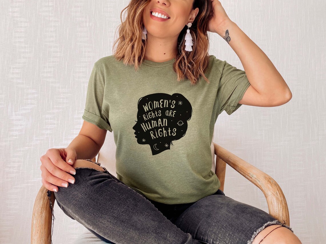 Women's Rights Are Human Rights - Feminist T-shirt | Women's March T ...