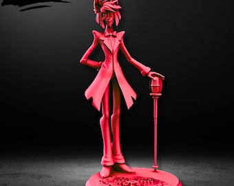 Alastor Figure, Hazbin Hotel Stl File 3D Printing, Alastor Stl 3D model design, Statue Stl, Hazbin Hotel Digital STL, Alastor Stl Model