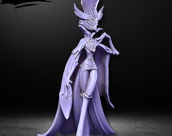 Stolas Figure (Pre Supported and Unsupported), Hazbin Hotel Stl 3D Printing, Stolas Stl 3D model design, Stl, Hazbin Hotel Digital STL