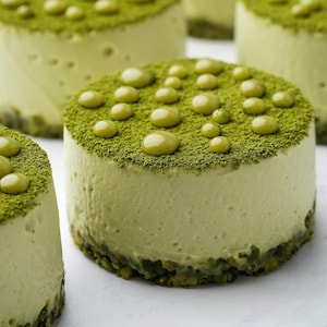 Matcha Pistachio Cheesecake Recipe: Elegant Dessert (Digital Download PDF)