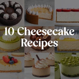 10 Cheesecake Recipes in One Book.