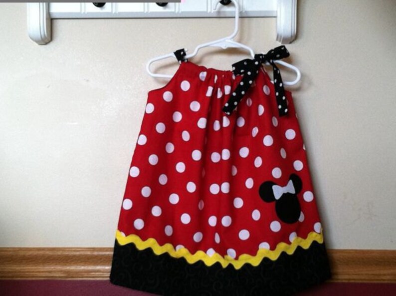 minnie mouse pillowcase dress