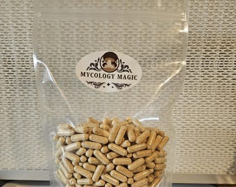 Lions Mane Mushroom 500mg Gel Caps