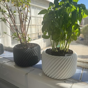 Vaso para plantas impresso em 3D - autoirrigável