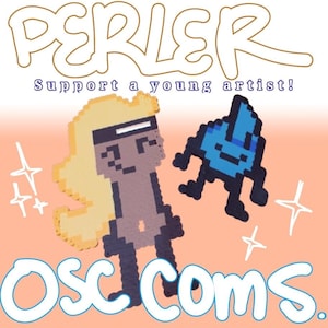 Custom Perler Bead Object Show Characters! | YCH, Bfdi, II, OSC