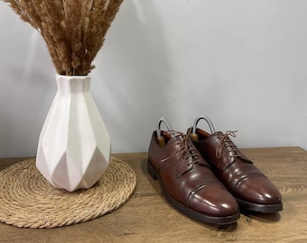 CROCKETT & JONES for Barneys New York Merton Cognac Leather Penny