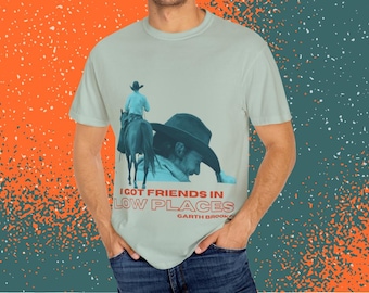 Garth Brooks T-Shirt: Friends in Low Places, Country Music Tee