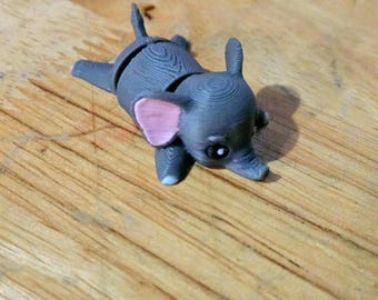 3D-gedruckte Mini-Fidget-Tiere