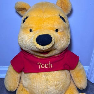 Disney Winnie the Pooh Giant 20&quot; Plush Stuffed Animal  Vintage