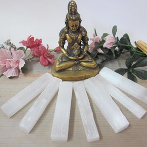 1 Selenite stick, healing crystal, Chakra balancing, metaphysical  supply