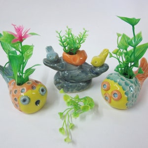 Ceramic plant weights, Aquarium, plant anchors, fish tank decor, Aquarium decorations, Aquarium lovers gift image 4