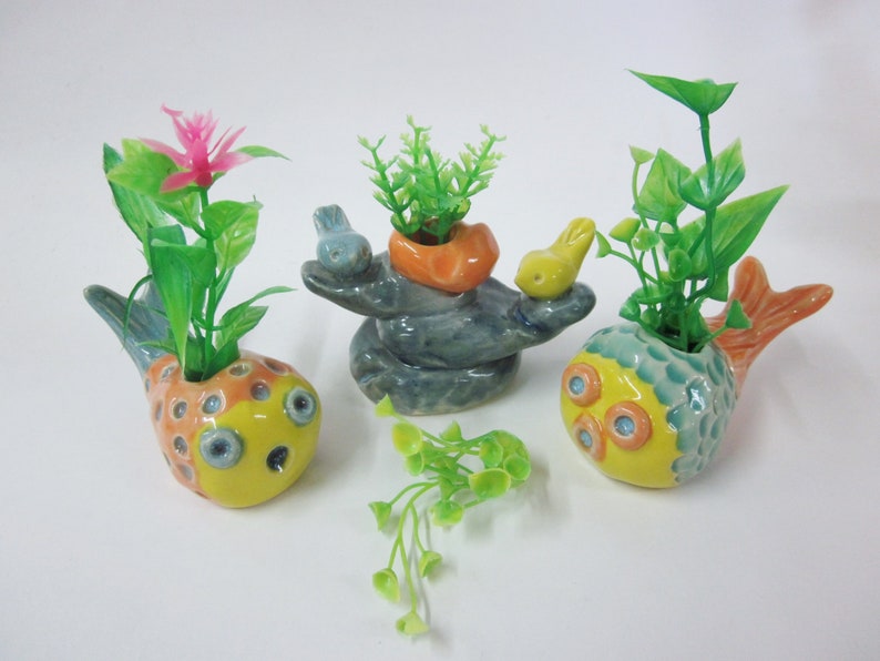 Ceramic plant weights, Aquarium, plant anchors, fish tank decor, Aquarium decorations, Aquarium lovers gift image 4