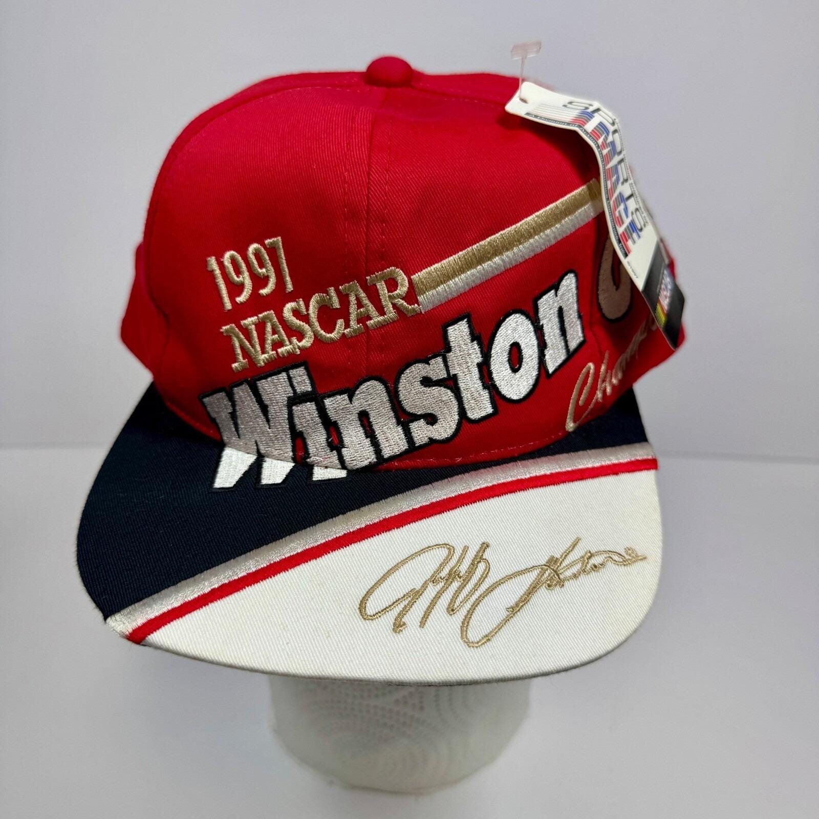 90年代ビンテージWinston ChampionキャップMade in USA Champion - 90s チャンピオン 2トーン ベースボール キャップ