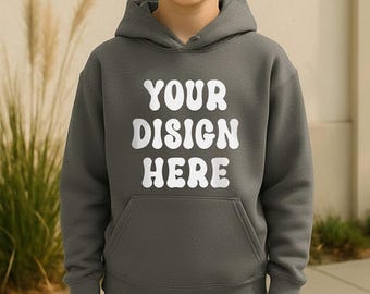 Custom Youth Hoodie, Personalized Text/Logo, Kids Sweatshirt,Unisex Adult Sweatshirt