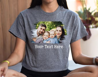 Photo Shirt, Custom Shirt With Photo, Custom T-Shirt Graphic, Custom Photo Shirt, Picture Shirt, T-shirt Photo, Photo Tee, Custom Logo Shirt