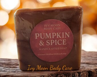 Pumpkin Spice Vegan Soap