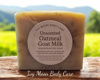 Unscented Goat Milk Soap