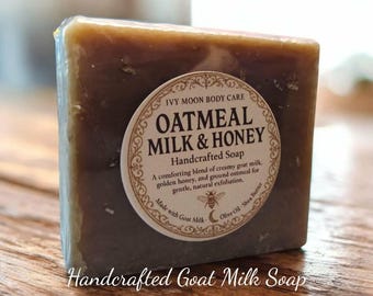 Oatmeal and Honey Goat Milk Soap