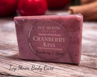 Cranberry  Kiss Vegan Soap
