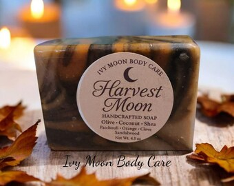 Harvest Moon Amber and Spice  Vegan Soap