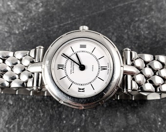 Ladies Stainless Steel Van Cleef and Arpels Wristwatch