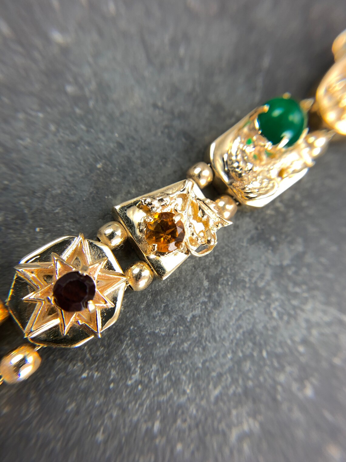 Multicolor - Handcrafted Glass Stone Bracelet 09 main image 1