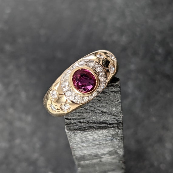 Ruby and Diamond Ring (A2385) - image 1