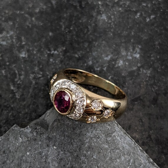 Ruby and Diamond Ring (A2385) - image 4