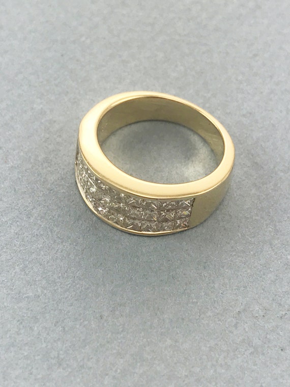 Invisible Set Diamond Band (D719) View 4
