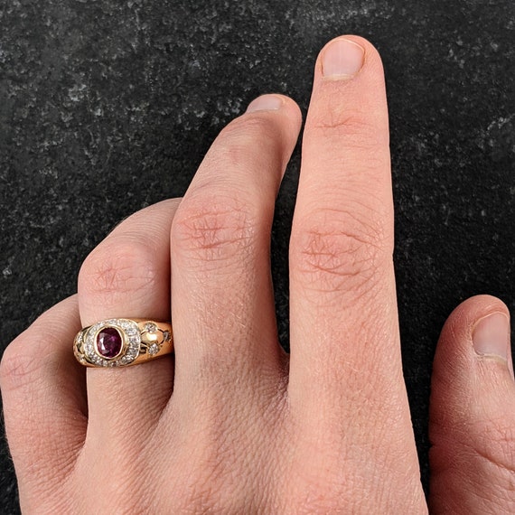 Ruby and Diamond Ring (A2385) - image 2