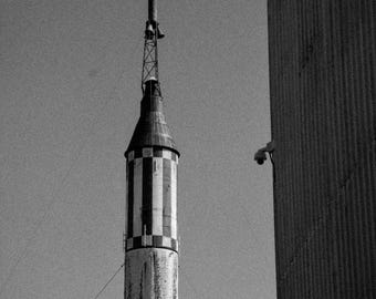 Riding Rockets, Photography Print, NASA Wall Decor, Space Exploration, Mercury Redstone Rocket