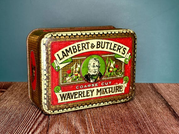 waverley tobacco Vintage Lambert & Butler's Waverley Mixture Tobacco Tin – Antique  Advertising Collectible
