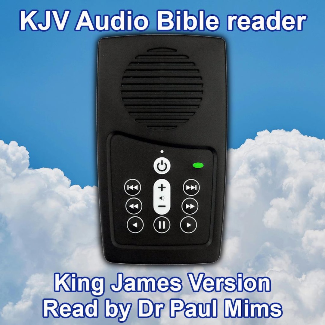 KJV Audio Bible Player: King James Version, Narrated by Dr. Paul Mims ...