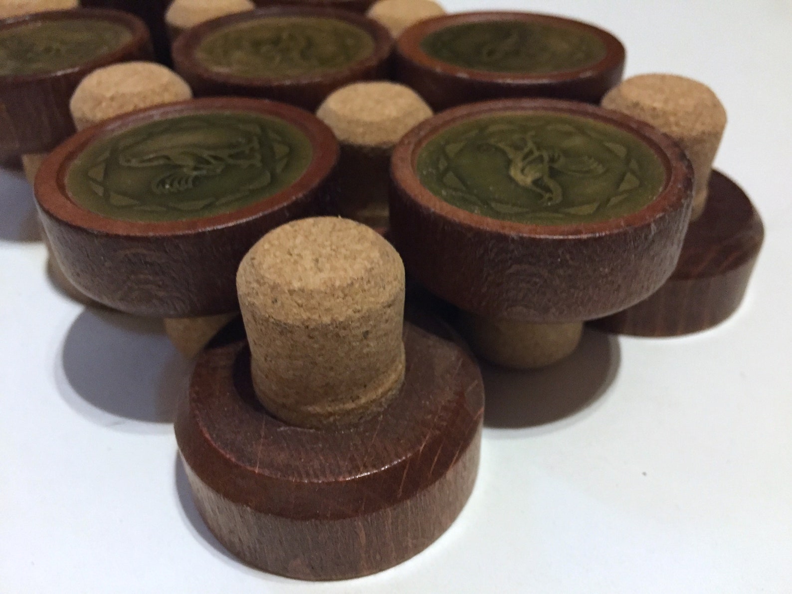 wood-cork-bottle-stoppers-1-2-inch-diameters-plastic-topped-etsy
