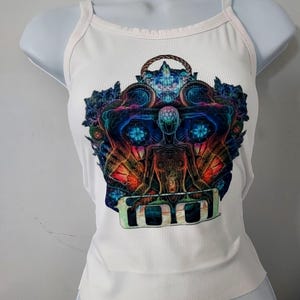 custom band shirt customizable band tank top hand cropped custom band logo crop top custom womens tank custom design ribbed tank custom band