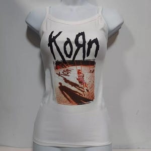 Metal tank top ribbed numetal shirt