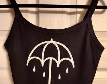 Camiseta corta Bring me the horizon con diseño frontal y trasero, ese es el logo de Spirit, camiseta corta Bring me the horizon, camiseta sin mangas metálica acanalada