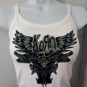 Metall Tank-Top gerippt kann Hand zuschneiden, wenn Sie möchten, fügen Sie einfach eine Nachricht Flügel Vintage Kunst Schädel
