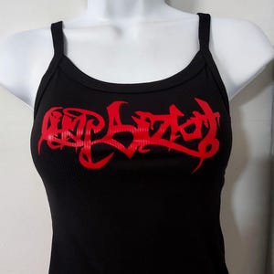 Metal tank top ribbed can hand crop if you&#39;d like just shoot a message