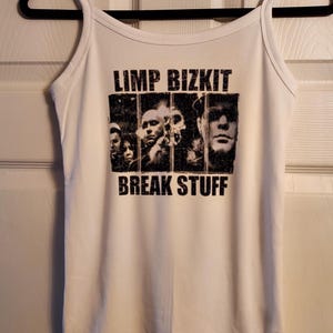 Metall Tank Top Custom Band Logo Crop Top Custom Damen Tank Custom Design geripptes Tank Custom Band