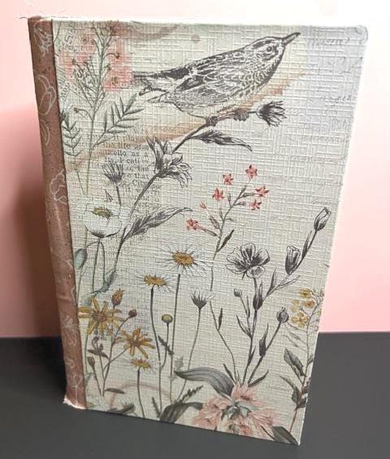 Lay Flat Journal With Cloth Spine - Etsy
