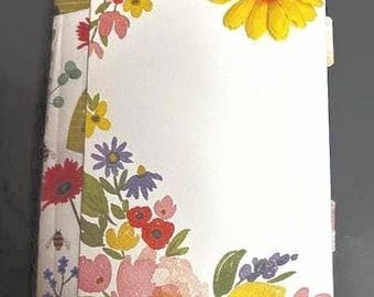 Lay flat journal with cloth spine