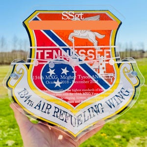 Personalized Unit Patch Plaque | Emblem Plaque |  Military | Law Enforcement | First Responder | Federal | Specialty Careers