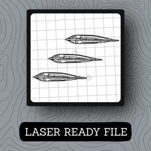 B-2 Stealth Bomber File | Downloadable Laser File | Xtool Creative Space File | Display Sign File | B-2A Spirit SVG File