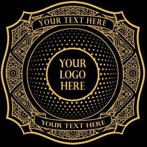 Corporate Award Championship Belt | Custom Logo/Name | 2mm/4mm | Gold/Nickel Plated