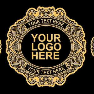 Custom Gaming Champion Belt | Add Logo/Text | Wrestling Style | 2mm/4mm, gold/nikal plated