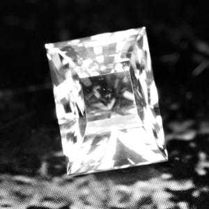 Danburite, Mexico 3.10 Ct Clarity SI1, Precision Rectangle Cut 8.9 x 6.7 mm, Very Brilliant Gemstone, For Jewelry, See Video!