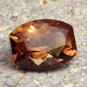 Bronze-Walnut Schiller Oregon Sunstone 8.84 Ct Clarity SI2, Unique Natural Color, American Gemstone, See Video