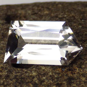 Danburite, Mexico 7.31 Ct Flawless, Natural Untreated Gem, Angel Crystal, Free Form Cut, Video